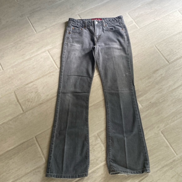 518 Levi’s Vintage size 7 Jr M. Grayish black. Best fitting jeans I ever had - Picture 2 of 16